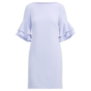 Light Blue Ralph Lauren Dress with ruffle sleeves